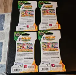 Pokemon XY Roaring Skies Sleeved Booster Pack Art Set Sealed Lot 4 Packs - Image 2