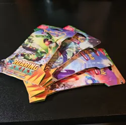 Pokemon XY Roaring Skies Sleeved Booster Pack Art Set Sealed Lot 4 Packs - Image 3