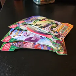 Pokemon XY Roaring Skies Sleeved Booster Pack Art Set Sealed Lot 4 Packs - Image 4