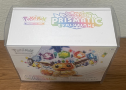 Prismatic Evolutions Pokemon Center Exclusive Elite Trainer Box ETB Case Include - Image 4