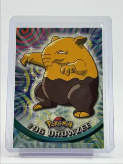 DROWZEE 1999 TOPPS POKEMON TV ANIMATION SERIES 2 BLUE LOGO A 96 Q0899 - Image 1