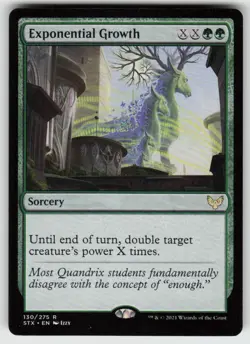 Exponential Growth R Strixhaven: School of Mages 130 MTG - Image 1