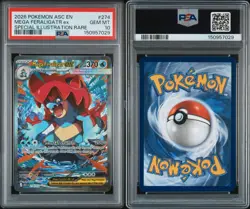 2026 Pokemon: Ascended Heroes: Mega Feraligatr Ex 274/217 PSA 10 GEM MINT - Image 3
