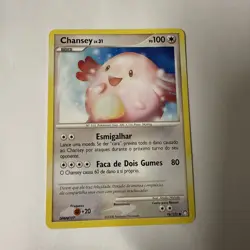 MINT Pokemon TCG Chansey Mysterious Treasures 76/123 Regular Common LP - Image 1