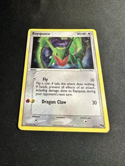Rayquaza 3/17 - Holo Rare - Pop Series 1 Pokemon TCG LP/MP - Image 1