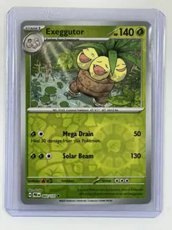 Pokemon TCG Exeggutor 002/131 Prismatic Evolutions Holo Card (NM Condition) - Image 1