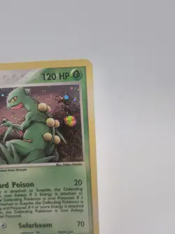 Pokemon TCG Sceptile EX Holo Rare Card Ruby and Sapphire 11/109 Swirl!! - Image 2
