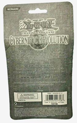 Yugioh 1ST Edition Cybernetic Revolution Blister Pack (2005) Factory Sealed - Image 2