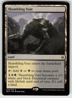 Shambling Vent R Battle for Zendikar 244 MTG - Image 1