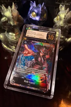 ✨2023 One Piece Rob Lucci ~ SR ALT ART ~ OP03-092 CGC PRISTINE / PSA 10✨ - Image 2