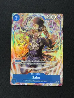 Sabo (Alternate Art) OP15-046 Adventure on Kami's Island Foil One Piece ENGLISH - Image 1