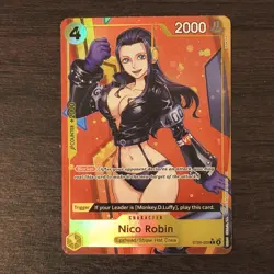 Bandai One Piece CCG Nico Robin ST29-009 Foil Blocker 2000 Power Starter Deck 29 - Image 1