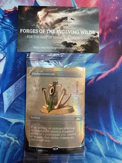 Panharmonicon 605 Foil Secret Lair Blueprint Bonus Card - Image 1