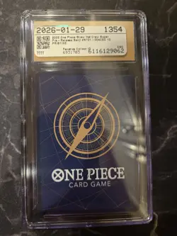 Sanji ST01-004 Super Pre-Release CGC 10 One Piece CCG Straw Hat Crew Card - Image 2
