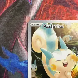 Pokemon TCG Pachirisu Holo Card 208/198 Scarlet & Violet Illustration Rare NM - Image 3