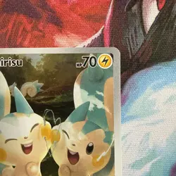 Pokemon TCG Pachirisu Holo Card 208/198 Scarlet & Violet Illustration Rare NM - Image 4