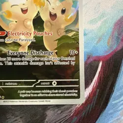 Pokemon TCG Pachirisu Holo Card 208/198 Scarlet & Violet Illustration Rare NM - Image 5