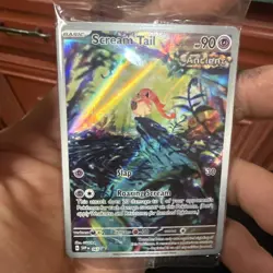 Pokemon TCG Scream Tail SVP 065 ETB-Promo Holo Card Scarlet & Violet Promos - Image 1