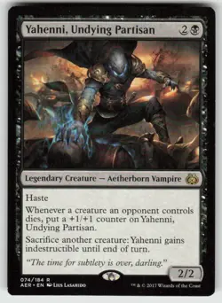 Yahenni, Undying Partisan R Aether Revolt 74 MTG - Image 1