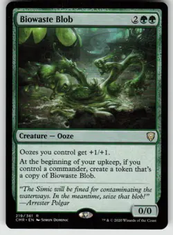 Biowaste Blob R Commander Legends 219 MTG - Image 1