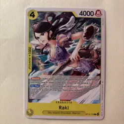 One Piece CCG Card Game Raki Sky Island/Shandian Warrior Op15-112 Common Nm - Image 1