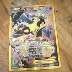Pokemon Alakazam EX Secret Rare Holo (125/124) Fates Collide Pokemon TCG Card - Image 1
