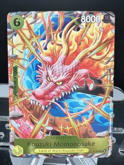 Kouzuki Momonosuke P-064 - Foil Promo Event Pack Vol 4 One Piece Card TCG NM - Image 2