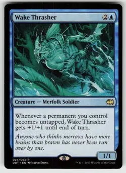 Wake Thrasher R Duel Decks: Merfolk vs. Goblins 24 MTG - Image 1
