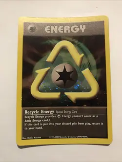 Recycle Energy - WOTC League Promo Pokemon - Holo Card - Image 1