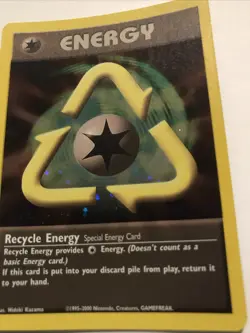 Recycle Energy - WOTC League Promo Pokemon - Holo Card - Image 2