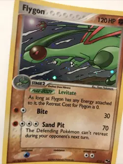 FLYGON 3/17 Holo pokemon card POP Series 4 - Image 2