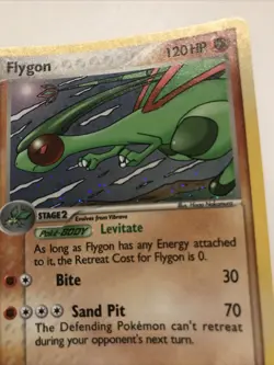 FLYGON 3/17 Holo pokemon card POP Series 4 - Image 3