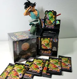 Dragon Ball Super card game Premium Black Chrome Edition Booster PACK - Image 1