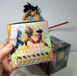 Dragon Ball Super card game Premium Black Chrome Edition Booster PACK - Image 5