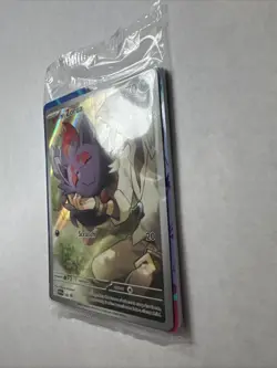 N's Zorua 189 Sv: Scarlet & Violet Promo Cards Holo SEALED - Image 3