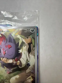 N's Zorua 189 Sv: Scarlet & Violet Promo Cards Holo SEALED - Image 5