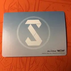 Hanekawa Hasumi MEMORIAL LOBBY TOKEN Wixoss Blue Archive Collab Full-Art Card NM - Image 2