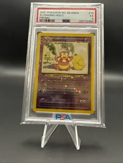 Pokemon Slowking 2001 Reverse Holo PSA 5 Promo Card 14/18 Southern Islands - Image 1