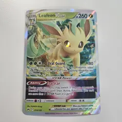 Pokemon TCG Leafeon VSTAR Crown Zenith Holo Ultra Rare Card 14/159 - Image 1