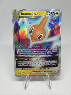 Rotom VSTAR 046/159 Crown Zenith Ultra Rare Holo Pokemon TCG Card NM - Image 1