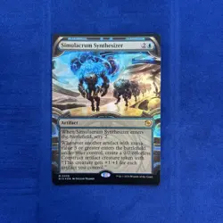 Simulacrum Synthesizer (Showcase) OTJ: the Big Score - FOIL - NM - Image 1