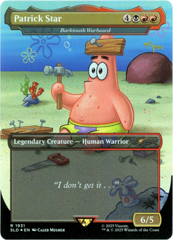 Patrick Star (Rainbow Foil) 1931 - Secret Lair Drop - Spongebob Squarepants NM/M - Image 1