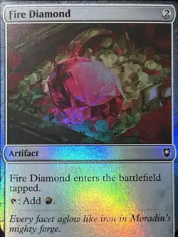 Fire Diamond Commander Legends: Battle for Baldur's Gate Foil - Image 5