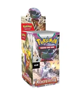 Pokemon Paldea Evolved Half Booster Box - Image 1