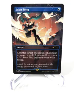 Secret Lair Hatsune Miku Swan Song Non Foil Borderless - Image 1