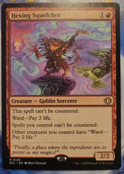 Hexing Squelcher R 0145 ECL MTG Magic the Gathering NM - Image 1