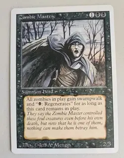 Zombie Master Revised Edition Regular LP Lightly Played MTG - Image 1