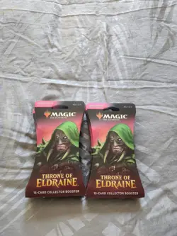Throne of Eldraine Sleeved Collector's Booster Pack Magic The Gathering MTG x1 - Image 2