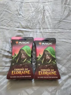 Throne of Eldraine Sleeved Collector's Booster Pack Magic The Gathering MTG x1 - Image 4