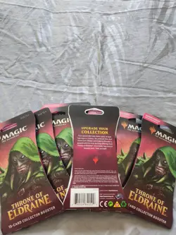 Throne of Eldraine Sleeved Collector's Booster Pack Magic The Gathering MTG x1 - Image 5